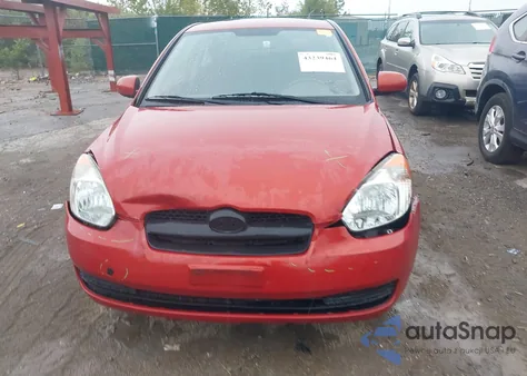 2010 Hyundai Accent Gs z USA, uszkodzony, nr VIN KMHCM3ACXAU182176